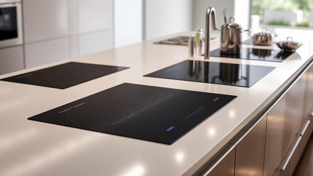 top built in induction cooktops