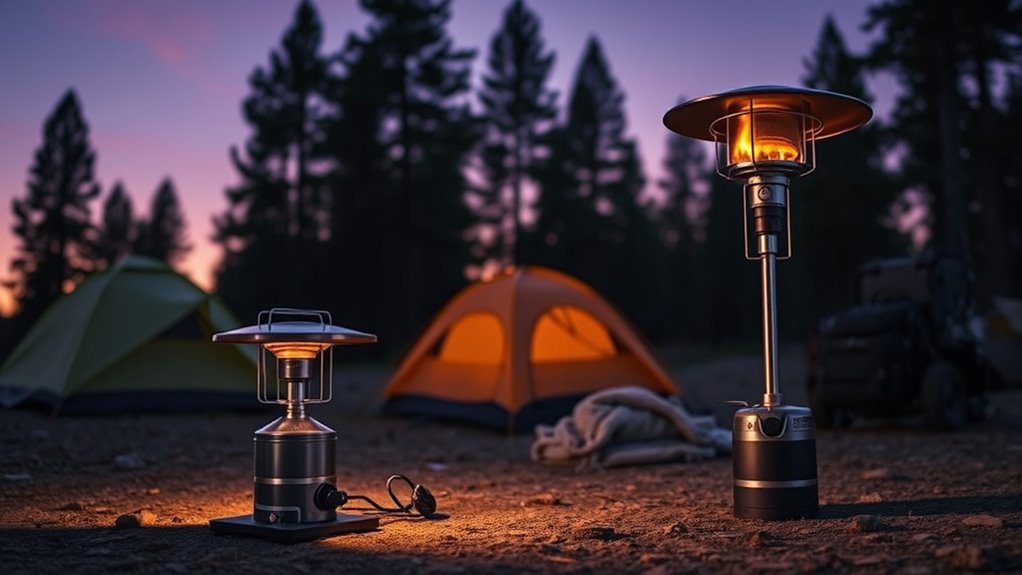 top camping propane heaters