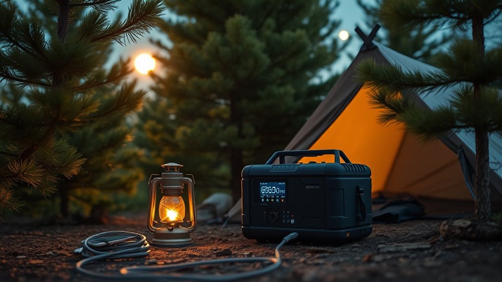 top car camping power stations