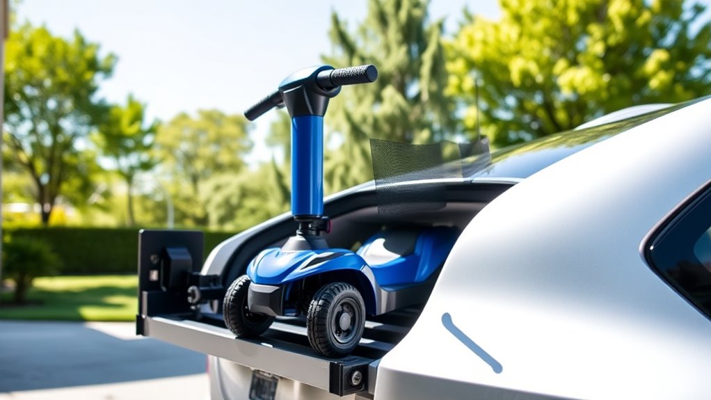 top car scooter lift options