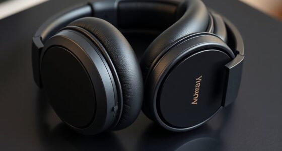 top closed back audio headphones