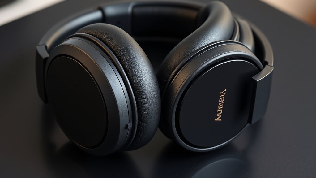 top closed back audio headphones