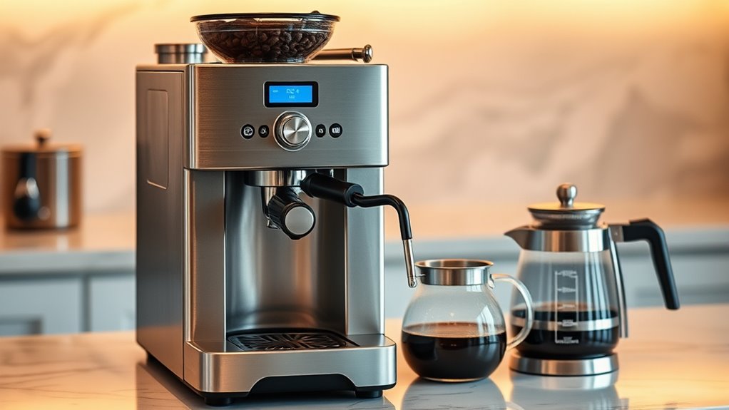 top coffee grinder brewers