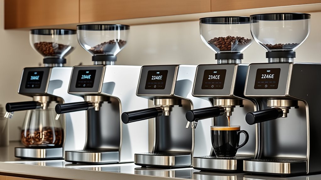 top coffee grinders brewing