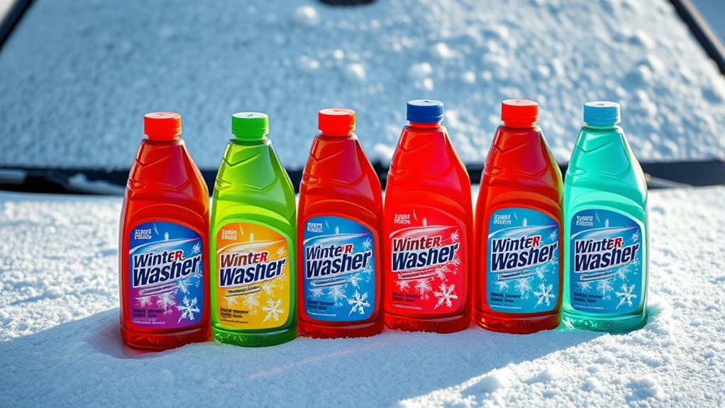 top cold weather washer fluids