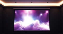 top contrast projector screens