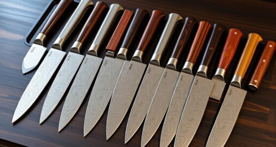 top damascus knife sets