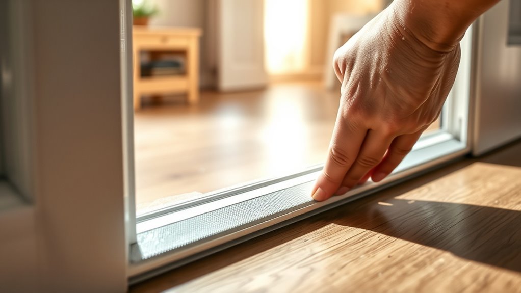 top draft sealing weather strips