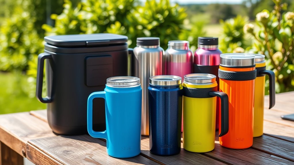 top drink coolers and tumblers