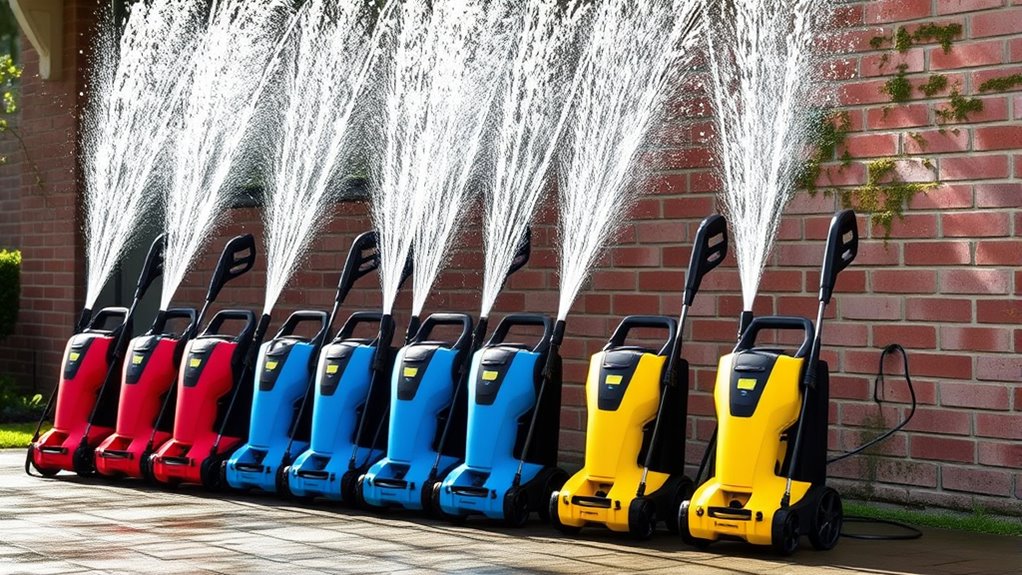 top electric pressure washers