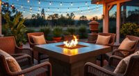 top fire pit table options