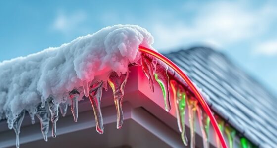 top gutter de icing cables