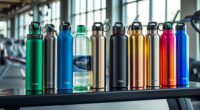 top gym reusable water bottles