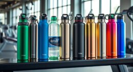 top gym reusable water bottles