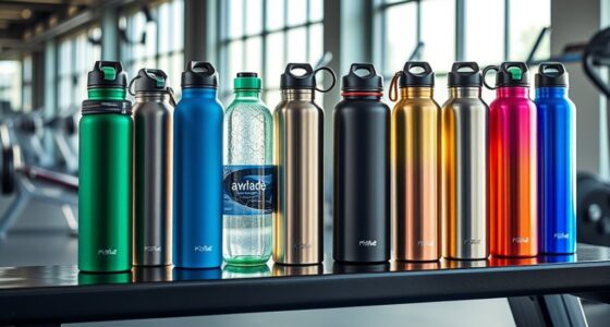 top gym reusable water bottles