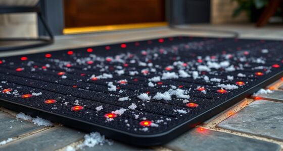 top heated outdoor entry mats