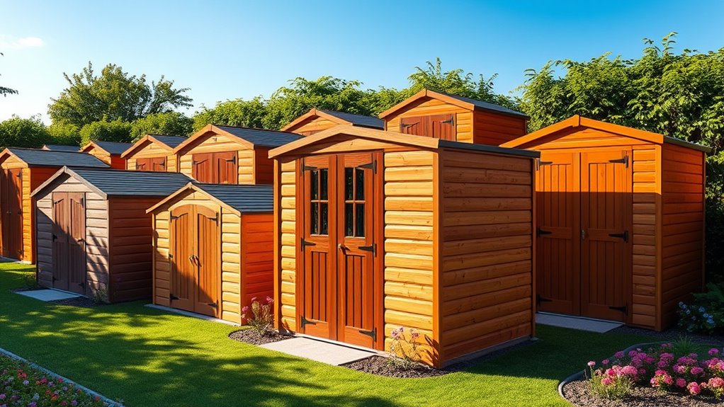 top heavy duty storage sheds