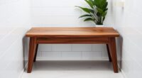 top heavy duty teak benches