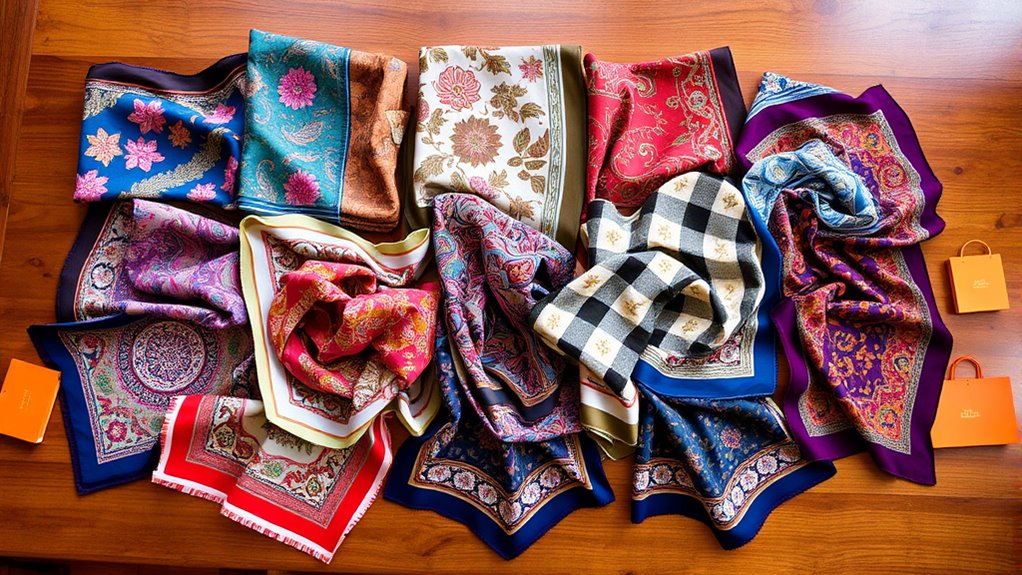 top herm s silk scarves