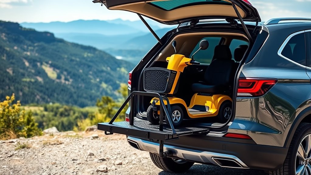 top hitch carriers for scooters