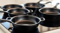 top induction safe cast iron skillets
