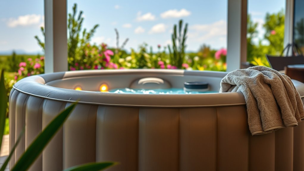 top inflatable hot tubs