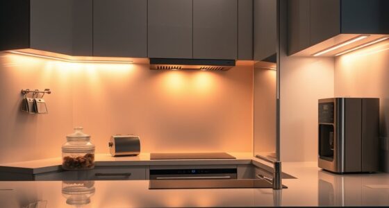 top kitchen cabinet lighting