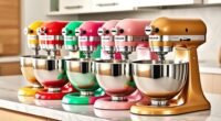top kitchenaid mixer colors