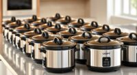 top locking slow cookers