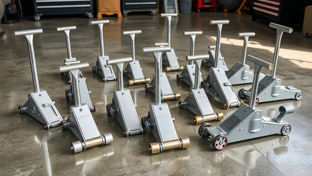 top low profile aluminum jacks