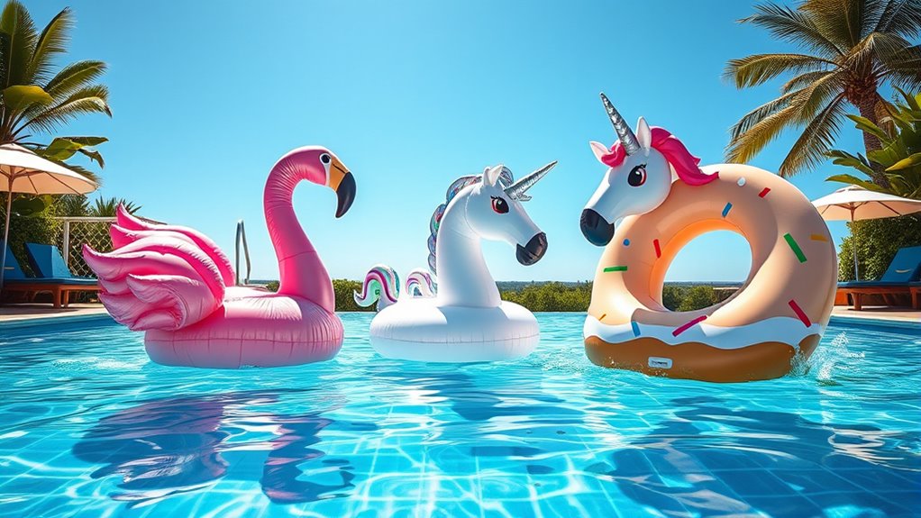 top luxury pool floats