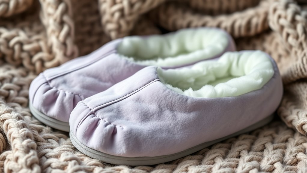 top memory foam slippers