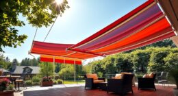 top motorized patio awnings