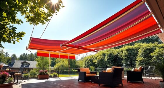 top motorized patio awnings