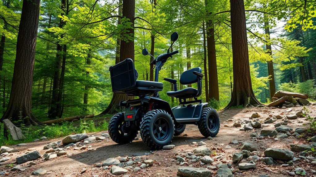 top off road mobility scooters