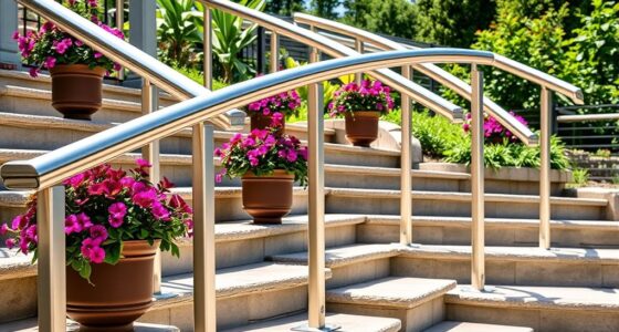 top outdoor aluminum railing kits