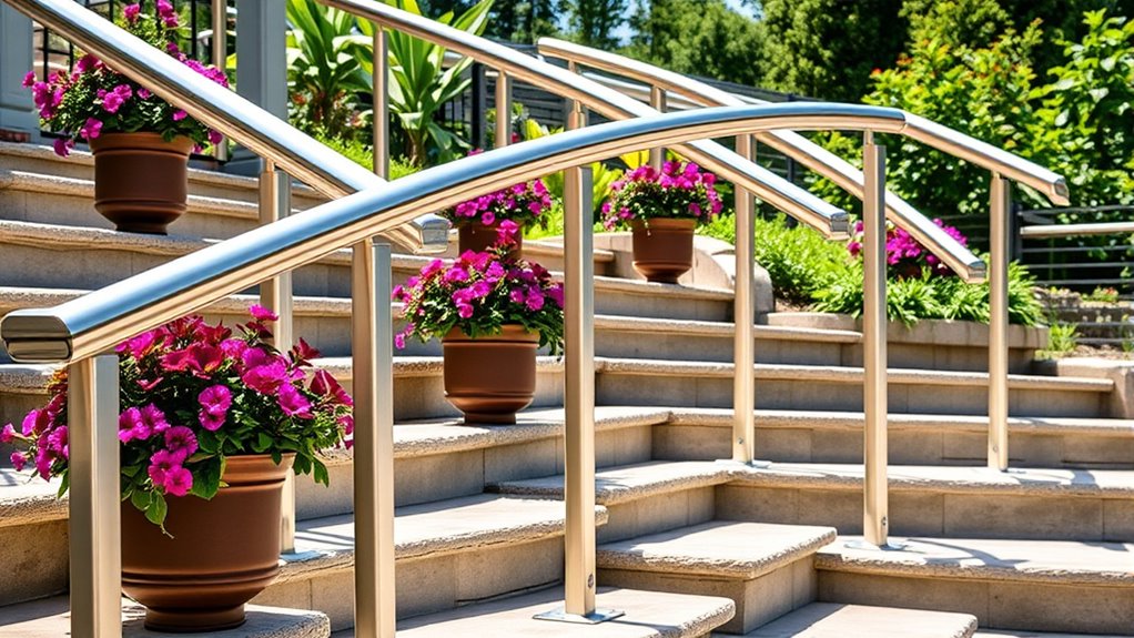 top outdoor aluminum railing kits