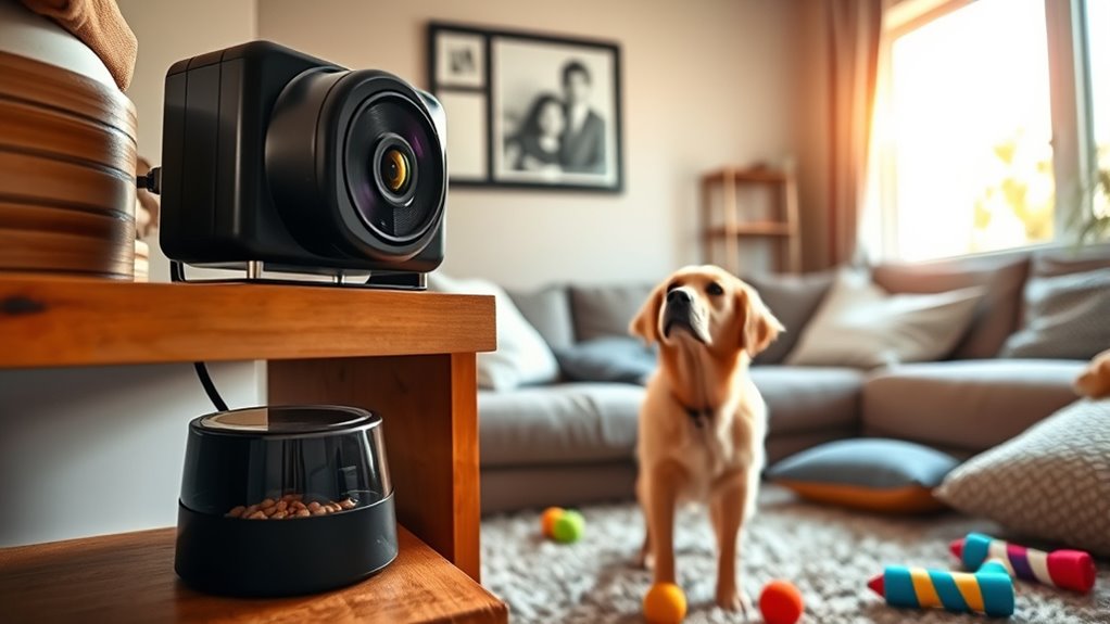 top pet cameras with treats