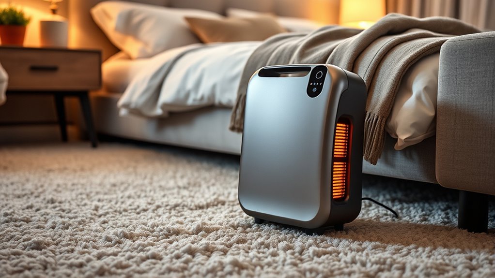 top portable bedroom heaters