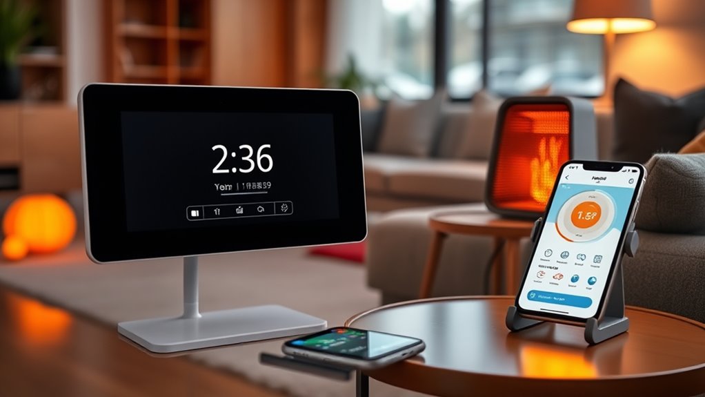 top portable heater thermostats