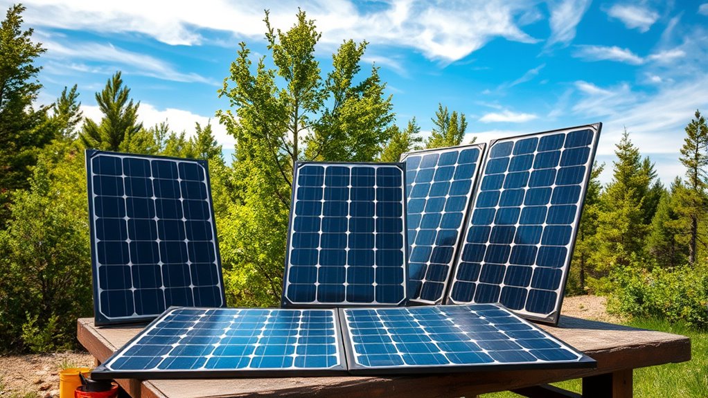 top portable solar panel options