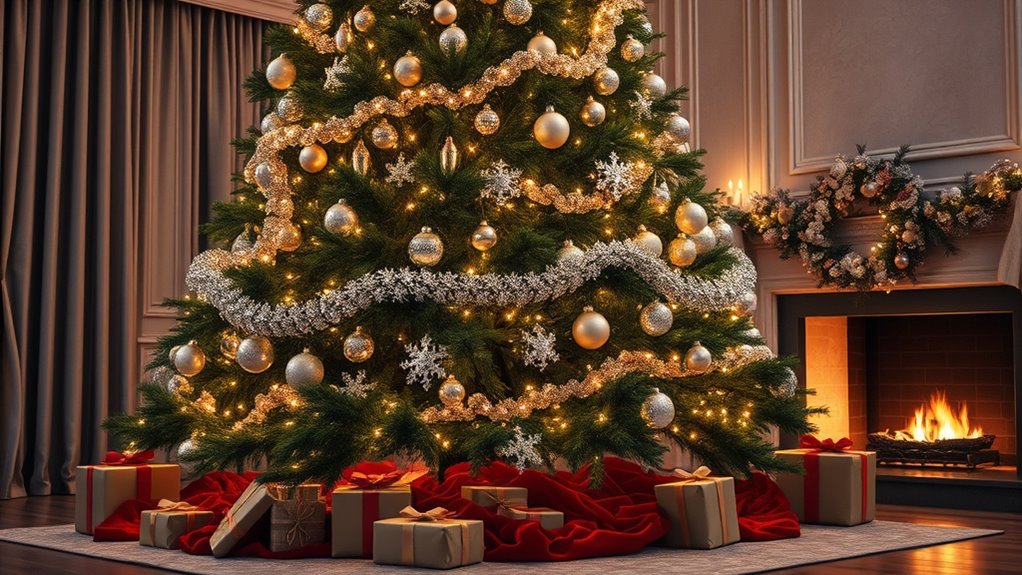 top pre lit christmas trees