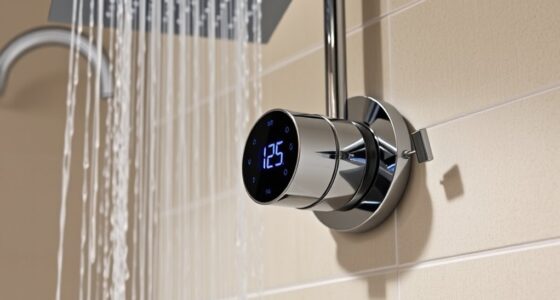 top pressure balanced shower valves