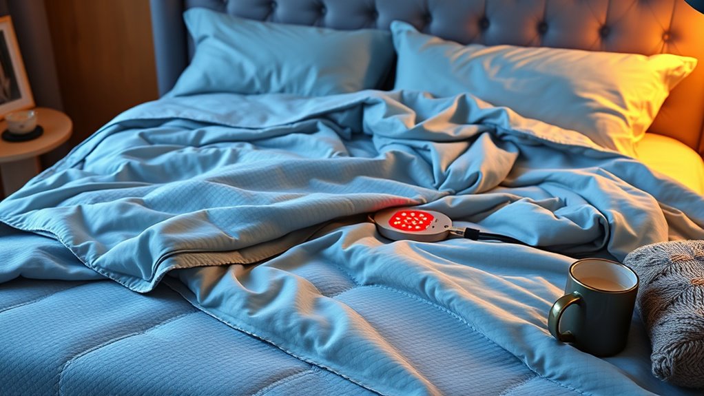 top queen heated blankets