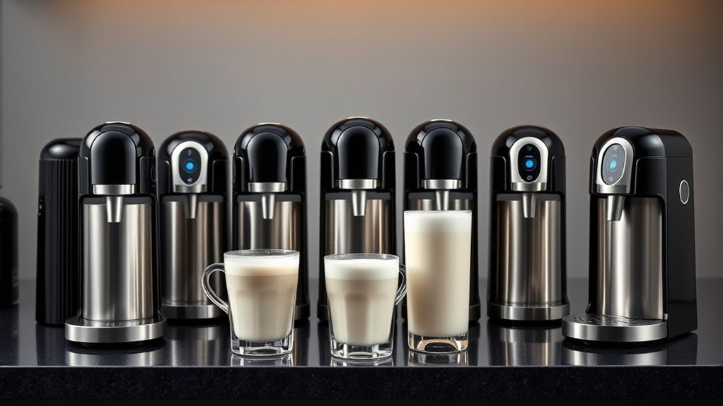 top rated luxury milk frothers