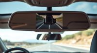 top rear view mirror dash cams