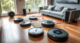 top self emptying robot cleaners