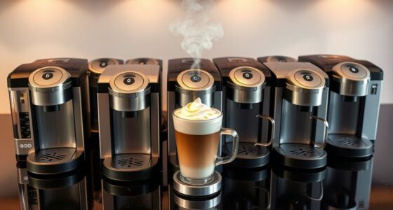 top single serve frother coffee makers