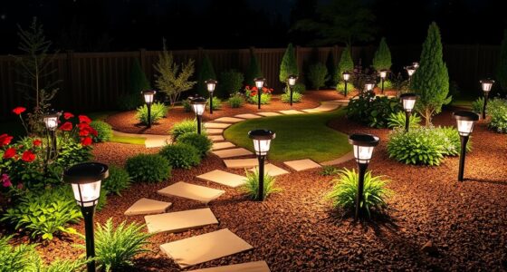 top solar motion landscape lights