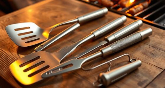 top stainless steel bbq sets